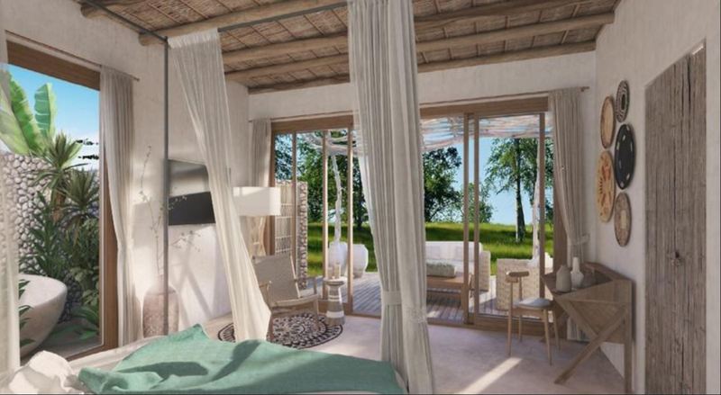 Zanbluu Beach Hotel Кивенга Екстериор снимка